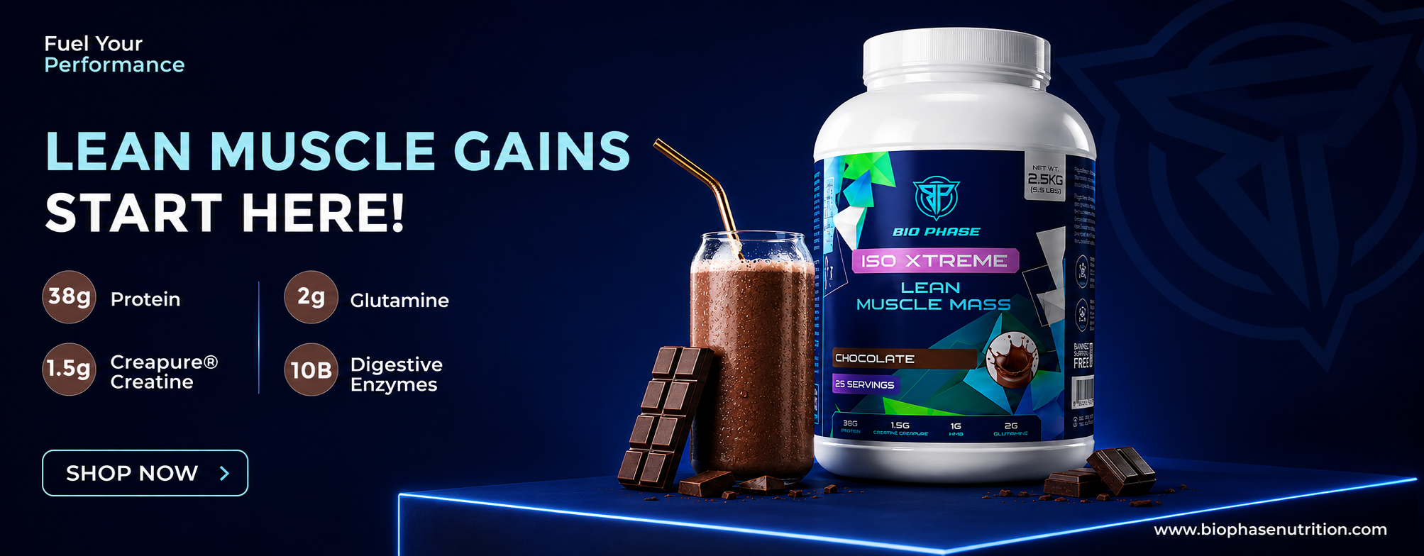ISO EXTREME Lean Muscle Mass Gainer